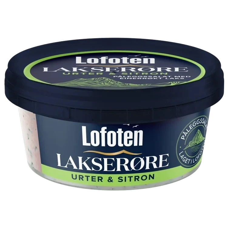 Lakserøre Urter&Sitron 180g Lofoten