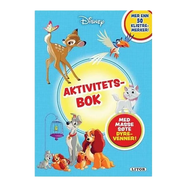 Disney Aktivitetsbok med Klistremerker