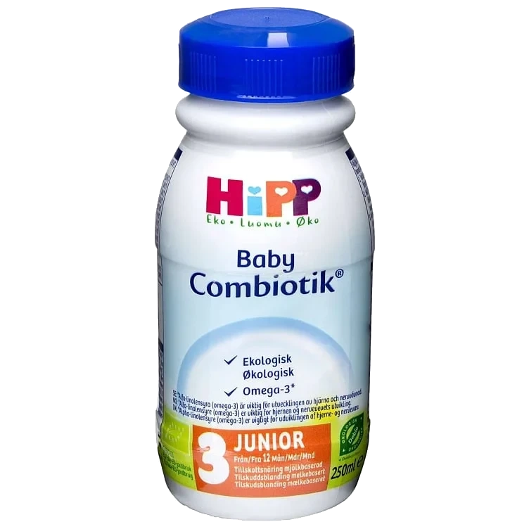 Hipp combiotik 3 rtd 12m økol.   25cl