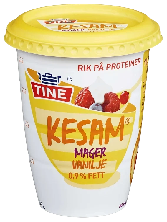 Kesam mager vanilje    420g