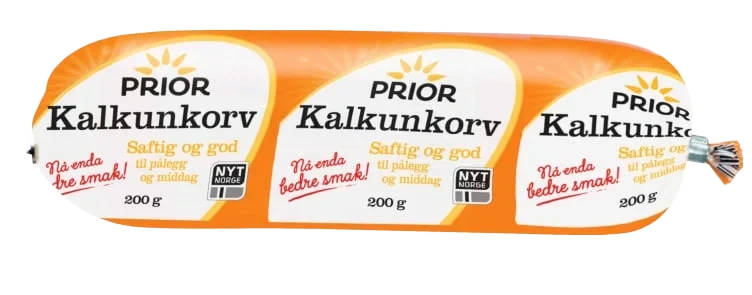Kalkunkorv 200g Prior