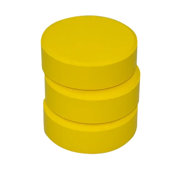 Fargepucker Gul 55-57 Mm, 6 Stk