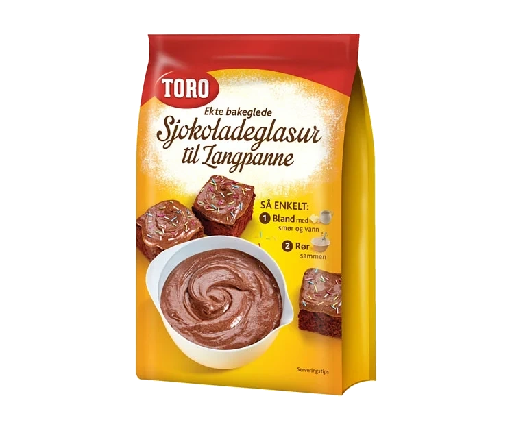 Sjokoglasur langpanne 278g