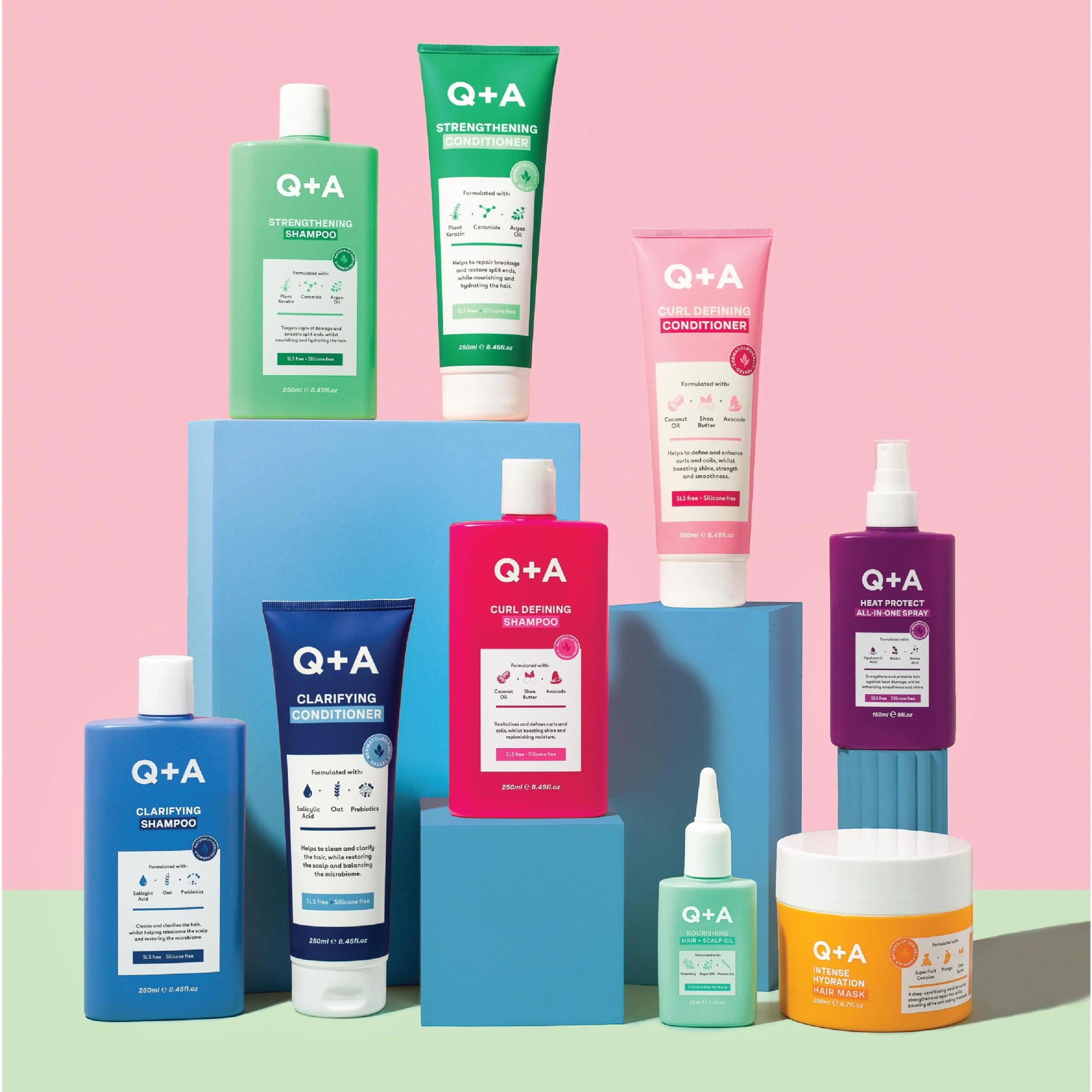 Q+A Strengthening Conditioner, 250 ml
