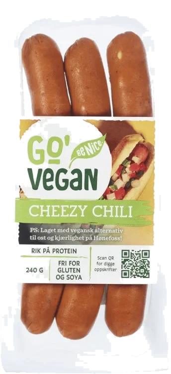 Cheesy Chili 240g Go'Vegan
