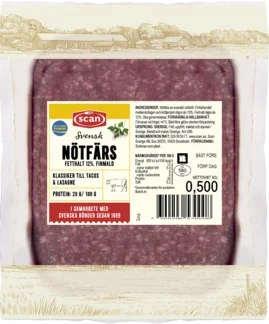 Nötfärs 12%