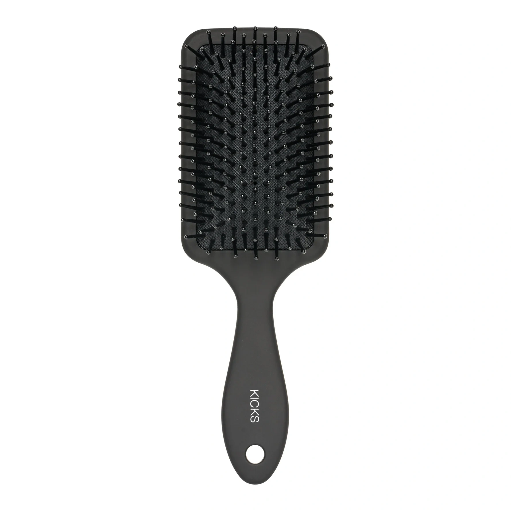 KICKS Beauty Paddle Brush Matte Black