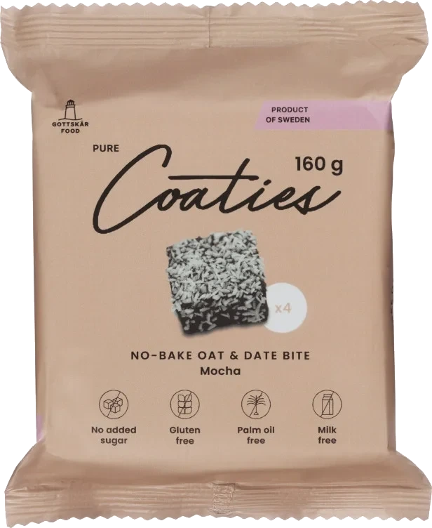 Havrebiter Mocca 160g Coaties