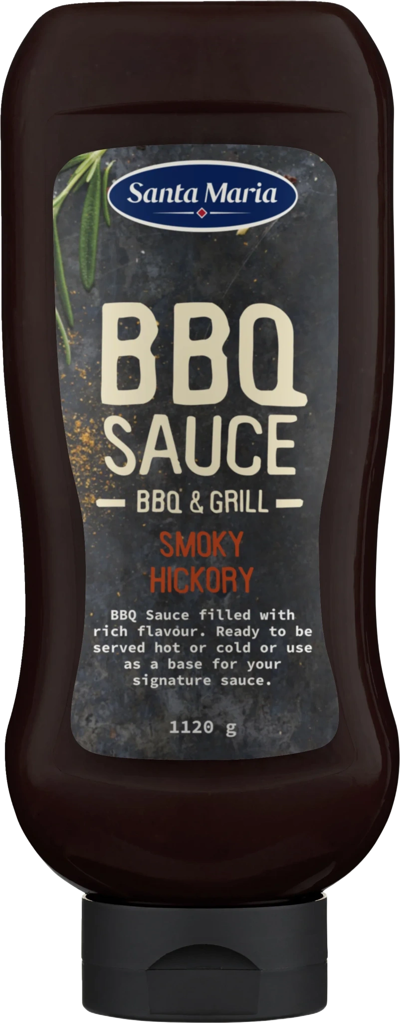 Bbq Sauce Smoky Hickory 1120g Santa Maria
