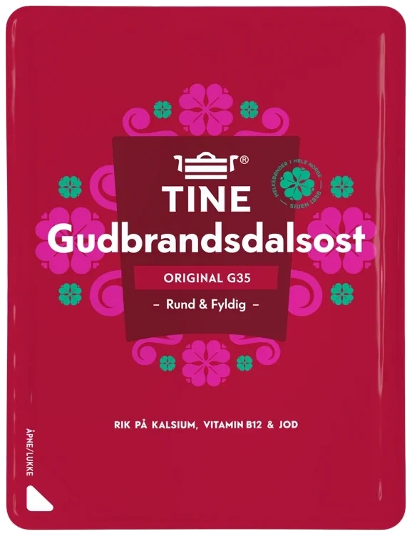 Gudbrandsdalsost skivet 28%   130g