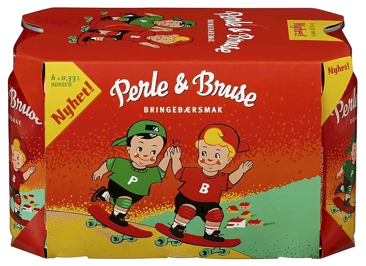 Hansa perle & bruse br.bær 24x0,33l