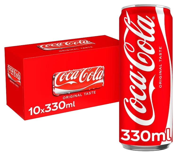 Coca-Cola 0,33lx10 boks Sleek