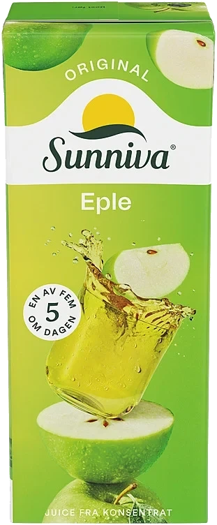 Sunniva orig. eplejuice           2,5dl