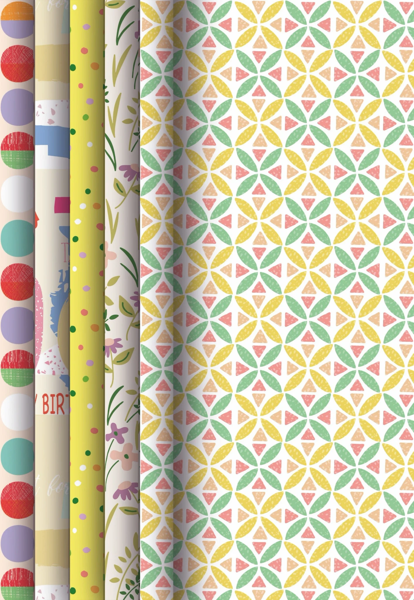 Geschenkpapier Yellow Dreams