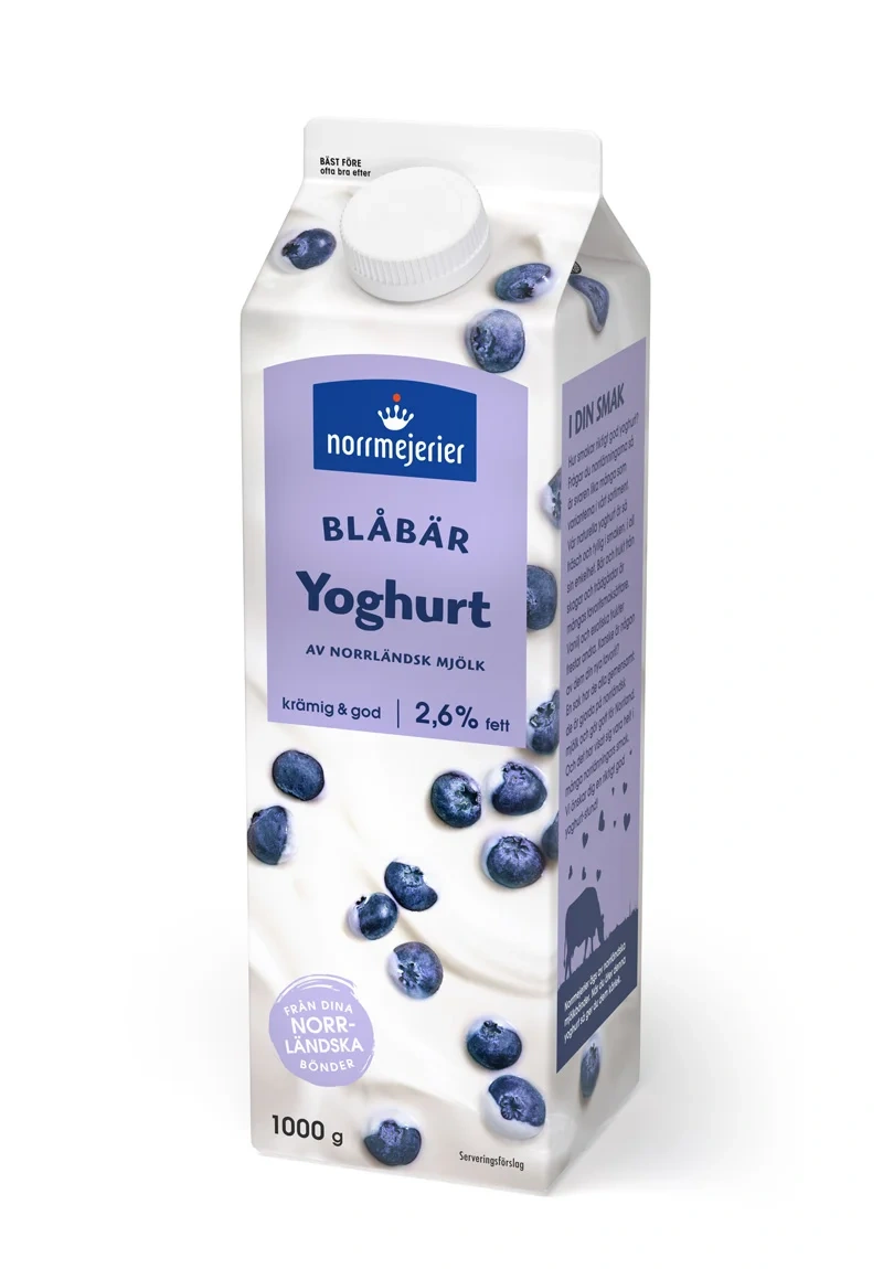 Fruktyoghurt 2.6% Blåbär