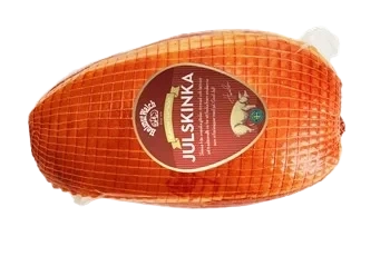 Lättrökt rimmad julskinka