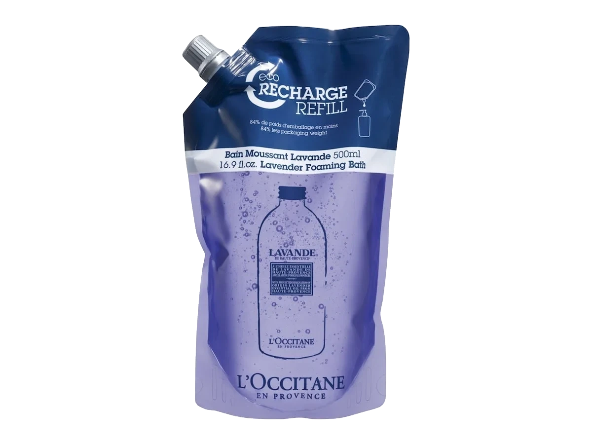 L'Occitane en Provence Lavender Foaming Bath Eco Refill