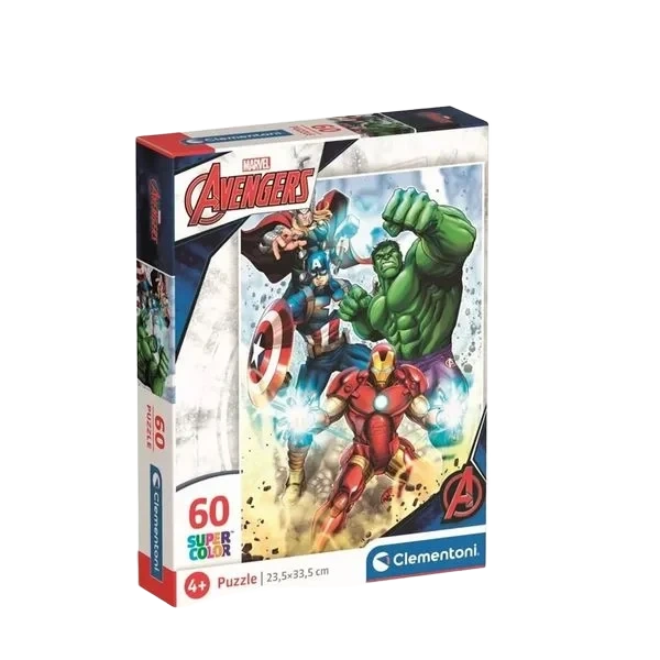 Puslespill 60 Brikker - Marvel Avengers