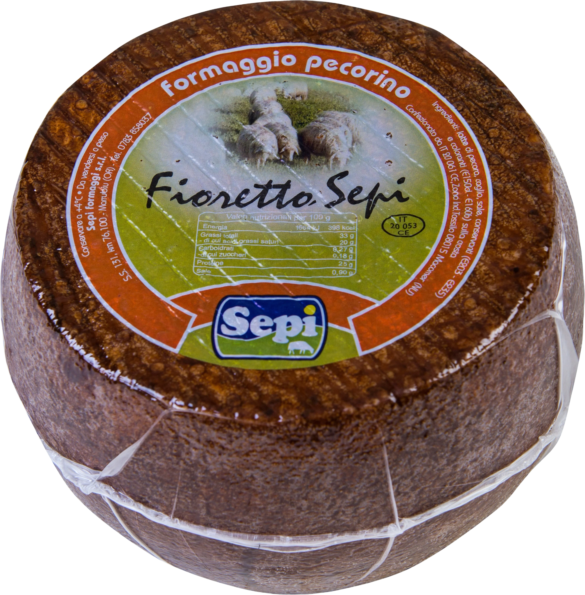 Pecorino Sardo Fioretto 33% hårdost