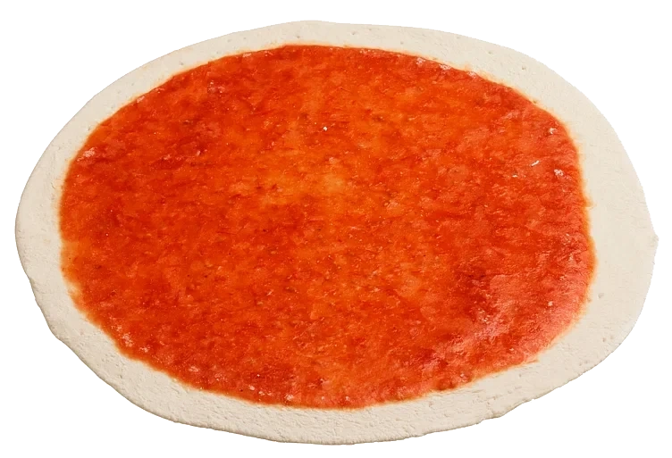 Amerikansk pizzabunn rå 40cm med saus   20x700g
