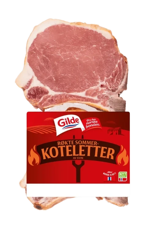 Sommerkotelett Bøkerøkt Ca440g Gilde