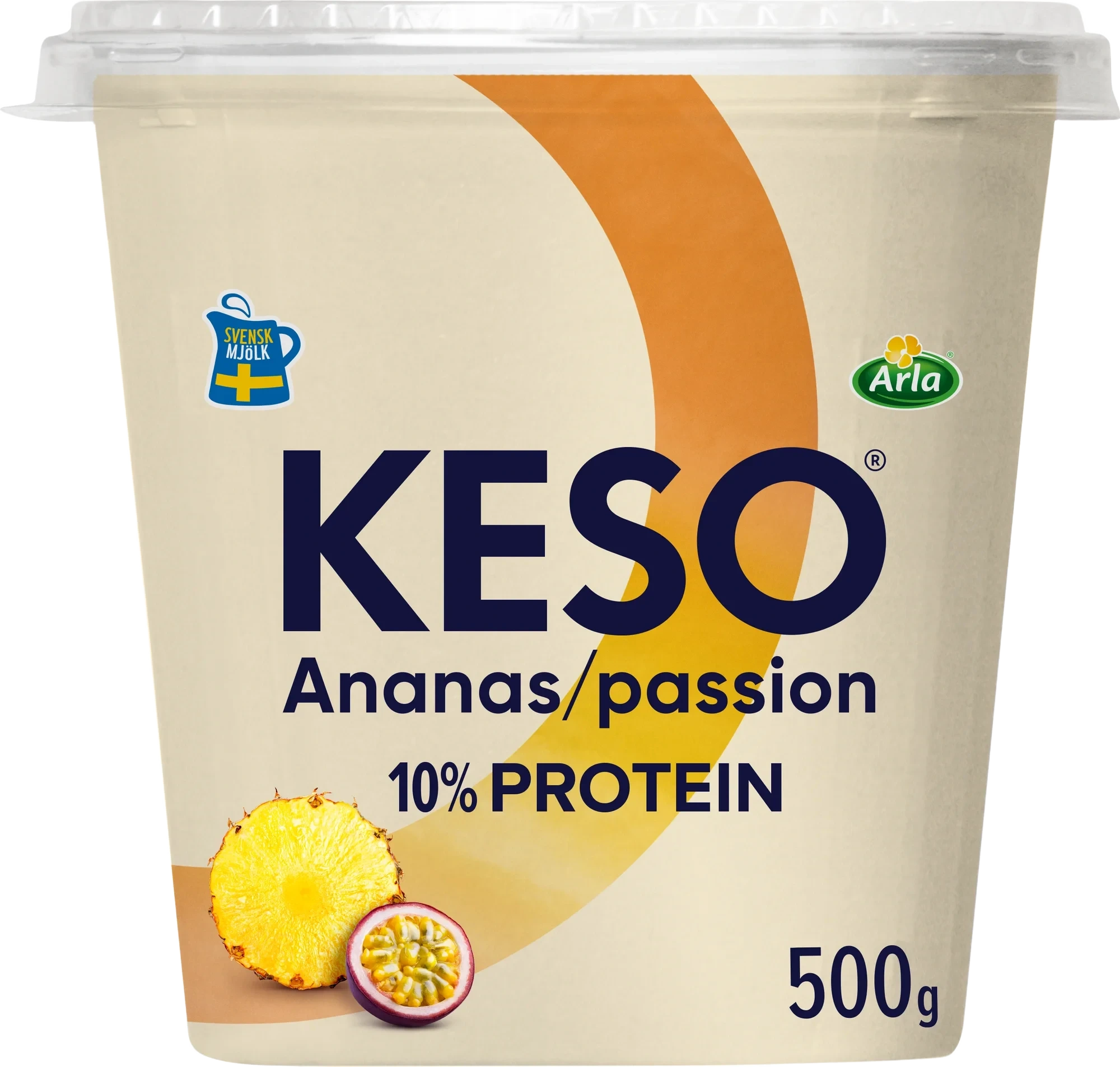 Cottage cheese ananas / passion 2.9%