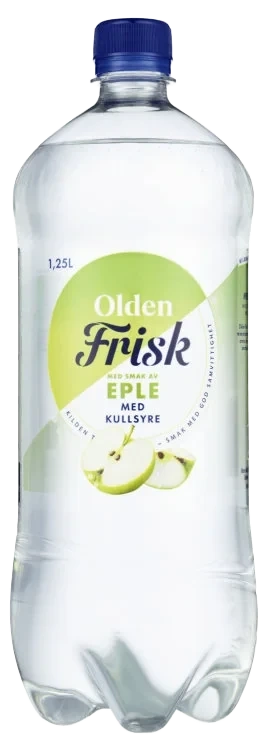 Olden Frisk Eple 1,25l flaske