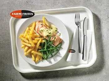 FARM FRITES FROSEN Räfflade Pommes