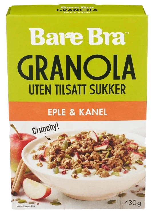 Granola eple og kanel   430g
