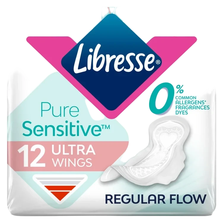 Libresse Bind Pure Sensitive Normal 12stk