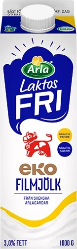 Laktosfri filmjölk 3%
