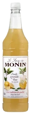 Monin cloudy lemonade concentrate 1l