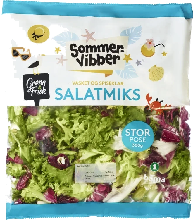 Salatmiks 300g Sommervibber