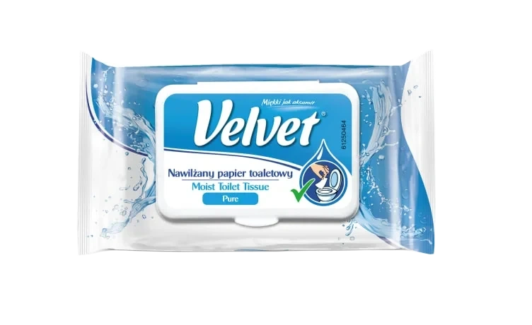 Toalettpapir Fuktet Papir 42stk Velvet