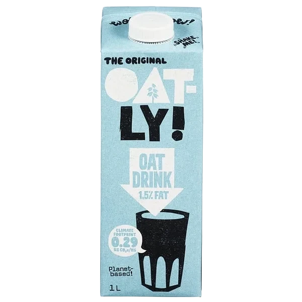 Havredrikk 1,5% Fett 1l Oatly