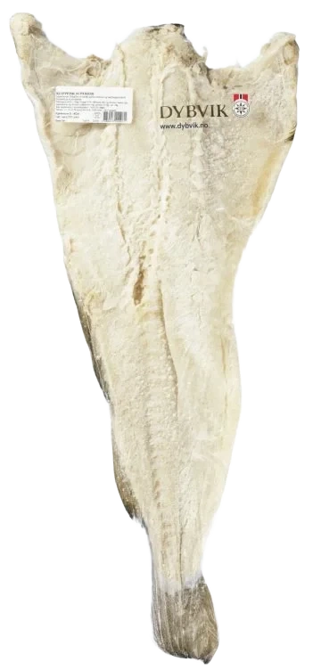 Klippfisk Hel 1 - 1,5 kg Konservert