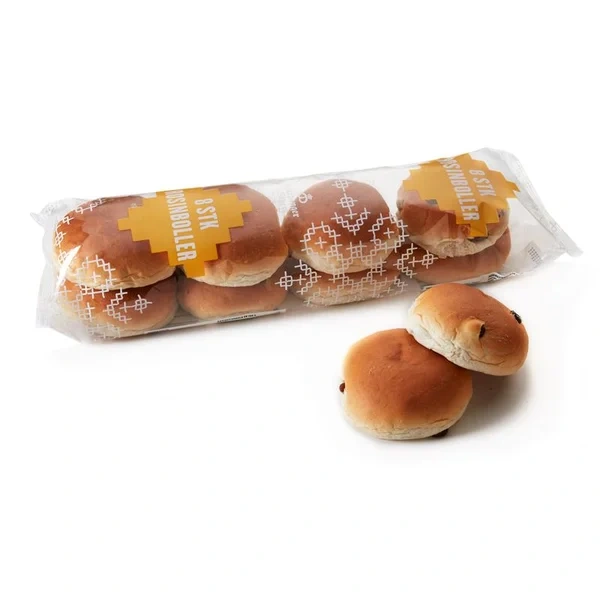 Rosinboller Pk A 8 Stk Baker Brun