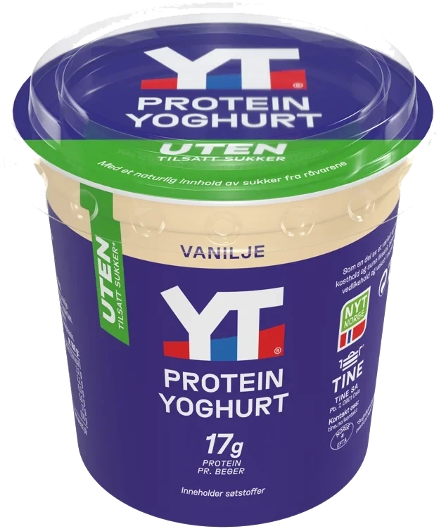 Yt proteinyoghurt vanilje uten  180g