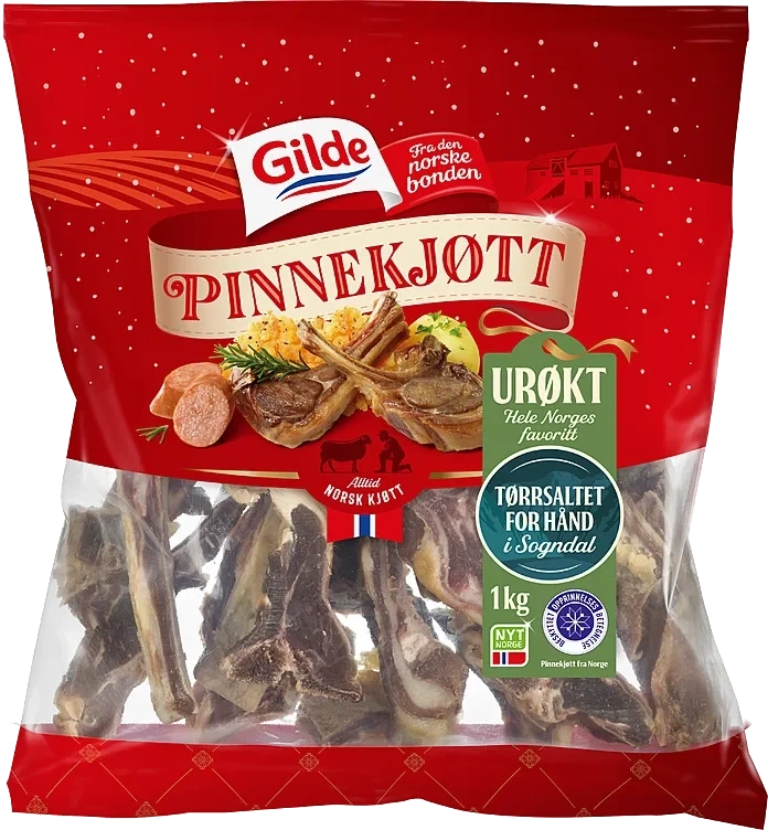 xPinnekjøtt Lam Kappet 1kg Enh