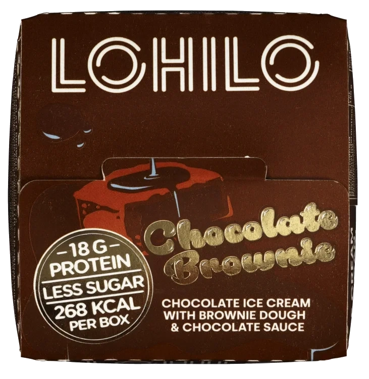 Lohilo Iskrem Chocolate Brownie 350ml