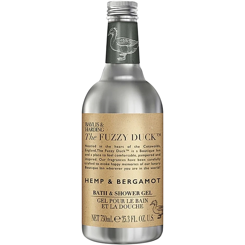 Baylis & Harding The Fuzzy Duck Men's Hemp & Bergamot Bath & Shower Gel