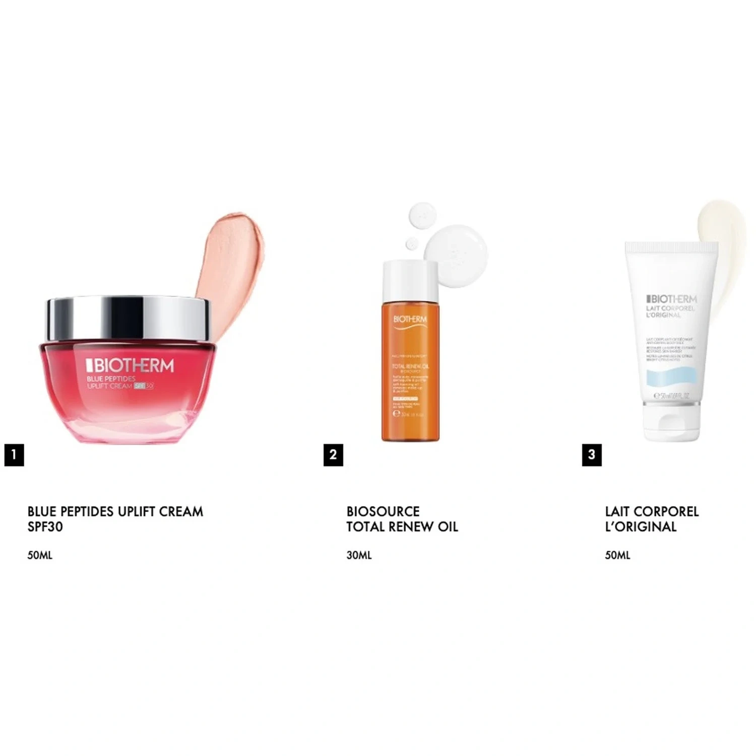Biotherm Blue Peptides Uplift Cream SPF30 Holiday Set 2025
