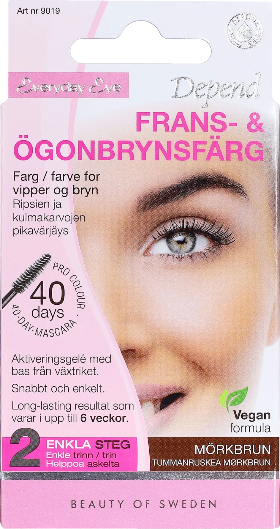 Depend Everyday Eye Permanent Lash & Eyebrow Color Dark Brown