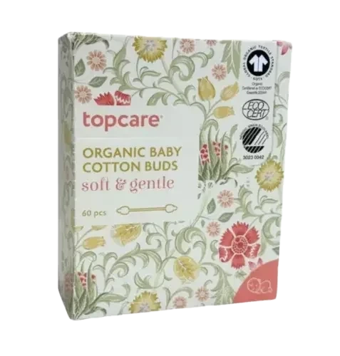 Topcare Bomullspinner / Q-tips til baby og barn 60 stk