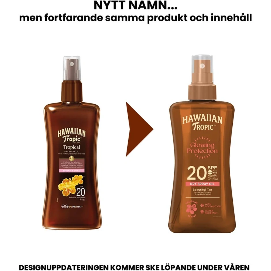 Hawaiian Tropic Glowing Protection