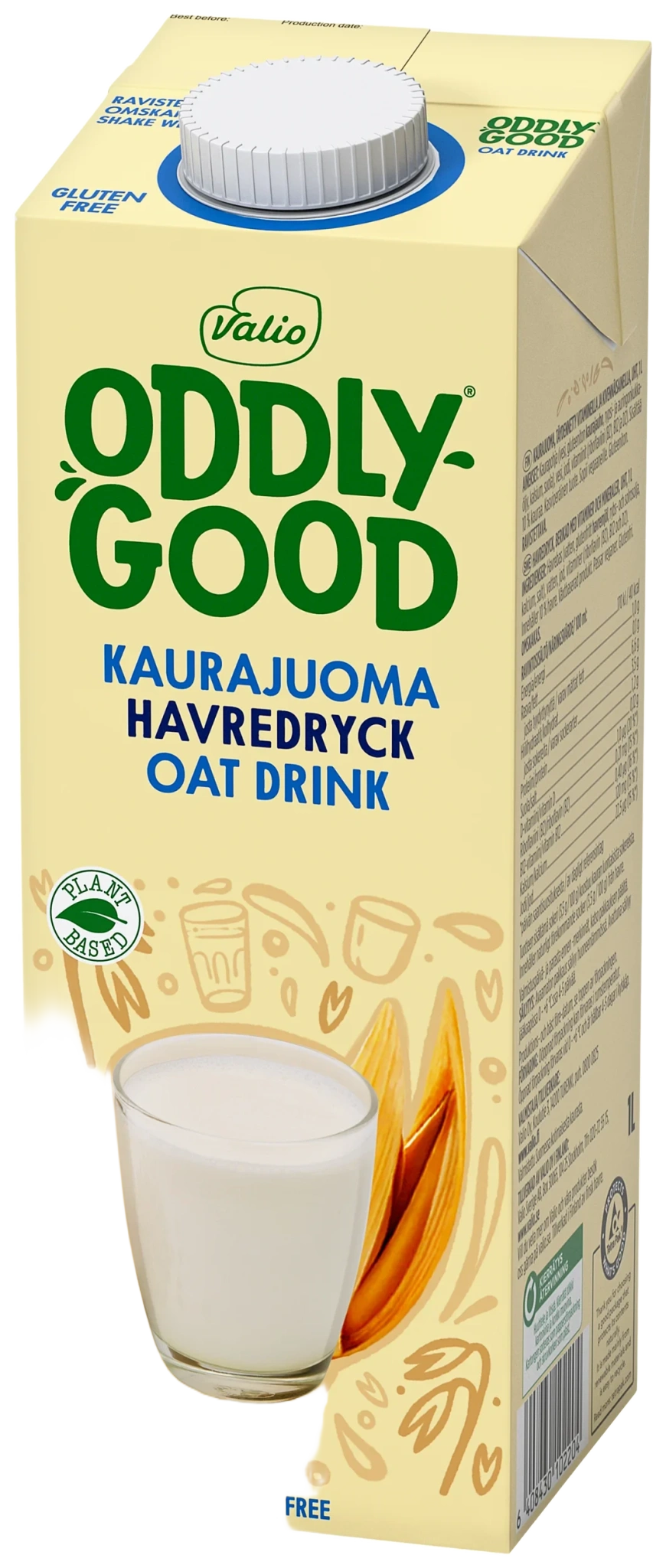 Valio Oddlygood Oat Drink 1 l Glu