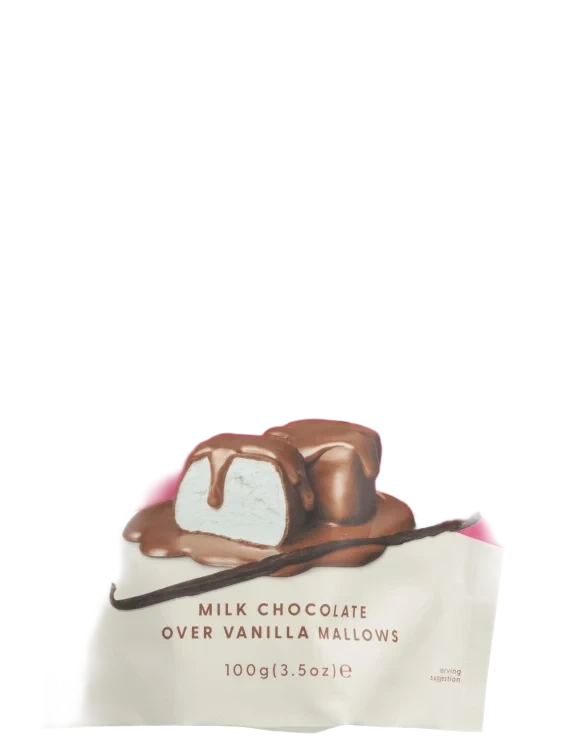 Marshmallows Sjokolade & Vanilje 100g Mallow & Marsh
