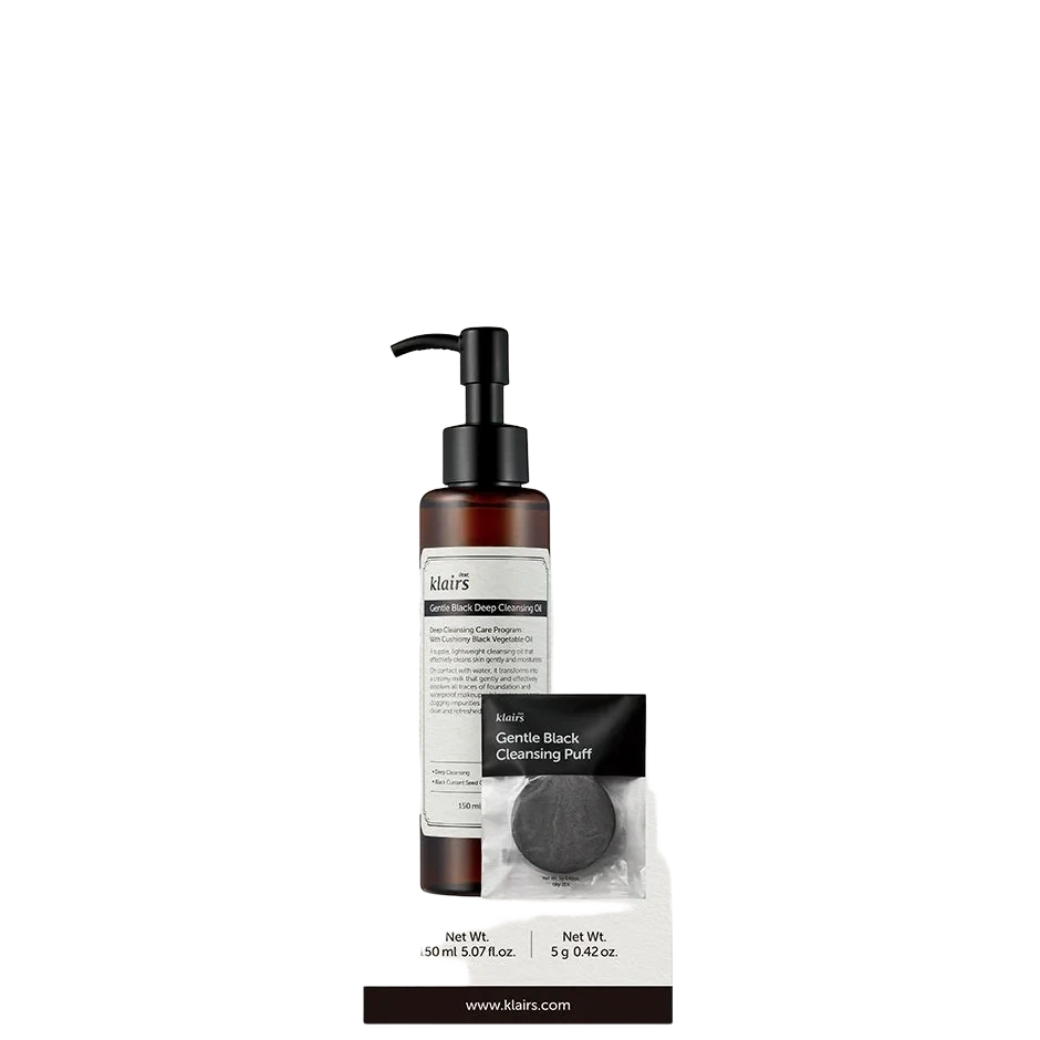 Klairs Deep cleansing Oil & Puff Set