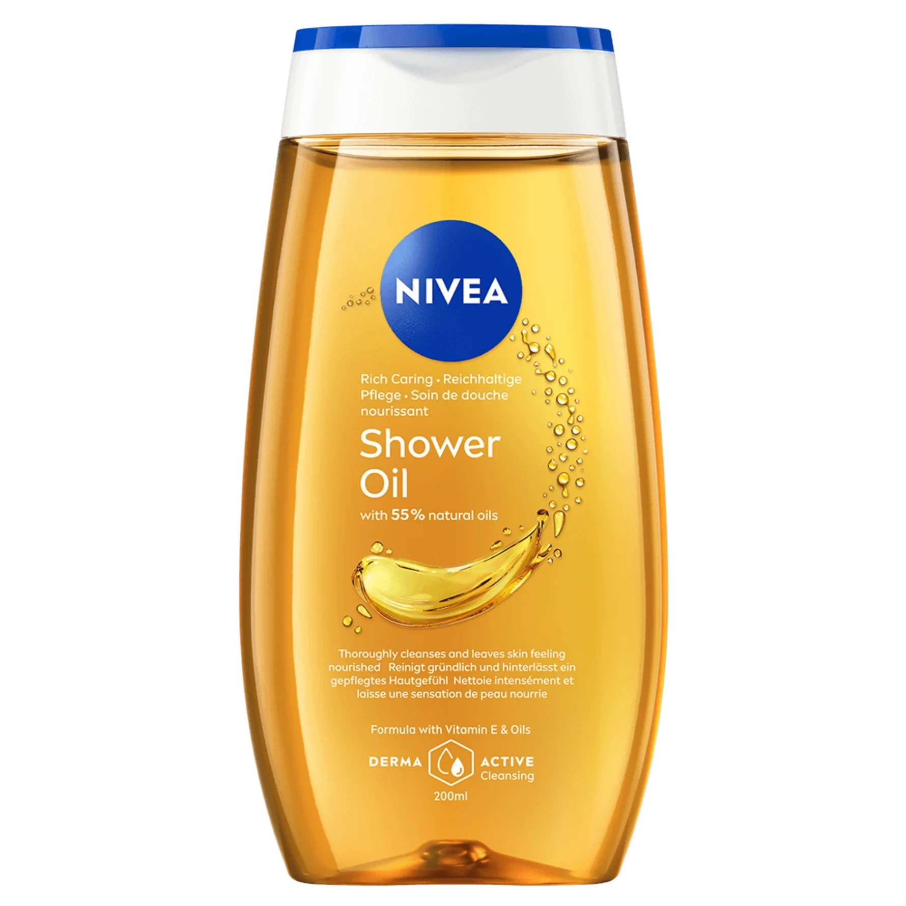 NIVEA Rich Caring Shower Oil 200 ml