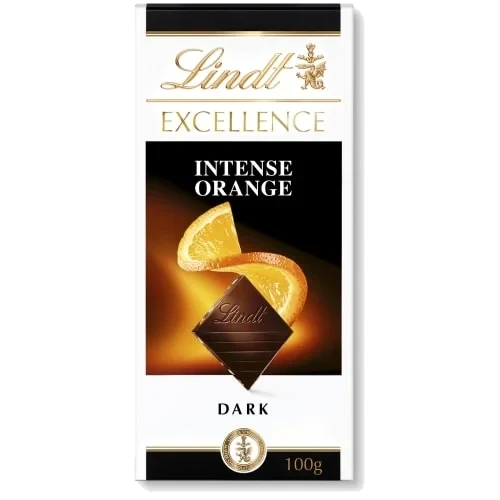Lindt Excellence Dark Orange 100g